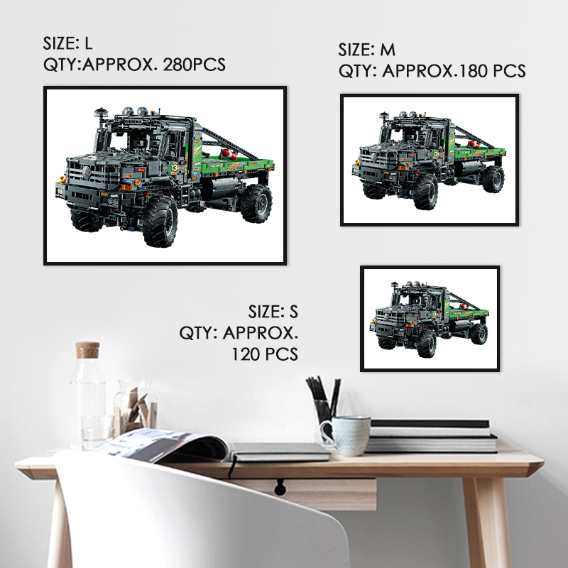 4x4 Mercedes Wooden Jigsaw Puzzle - aimpuzzle