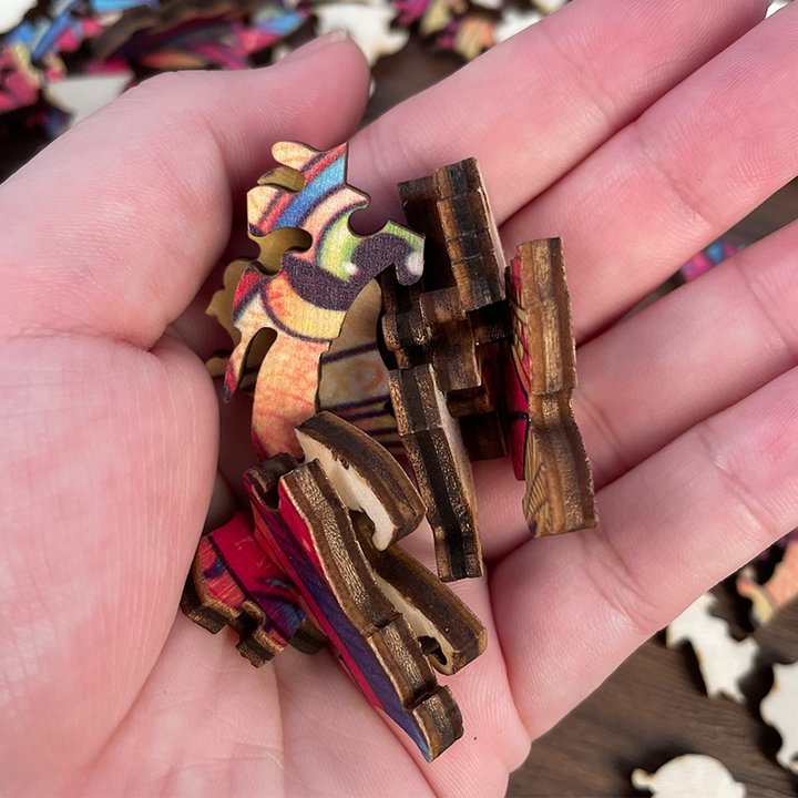 Protector of Water And Fire Dragon Wooden Jigsaw Puzzle - aimpuzzle