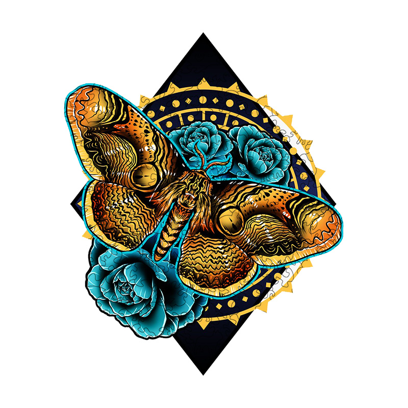 Butterflies Wooden Jigsaw Puzzle - aimpuzzle