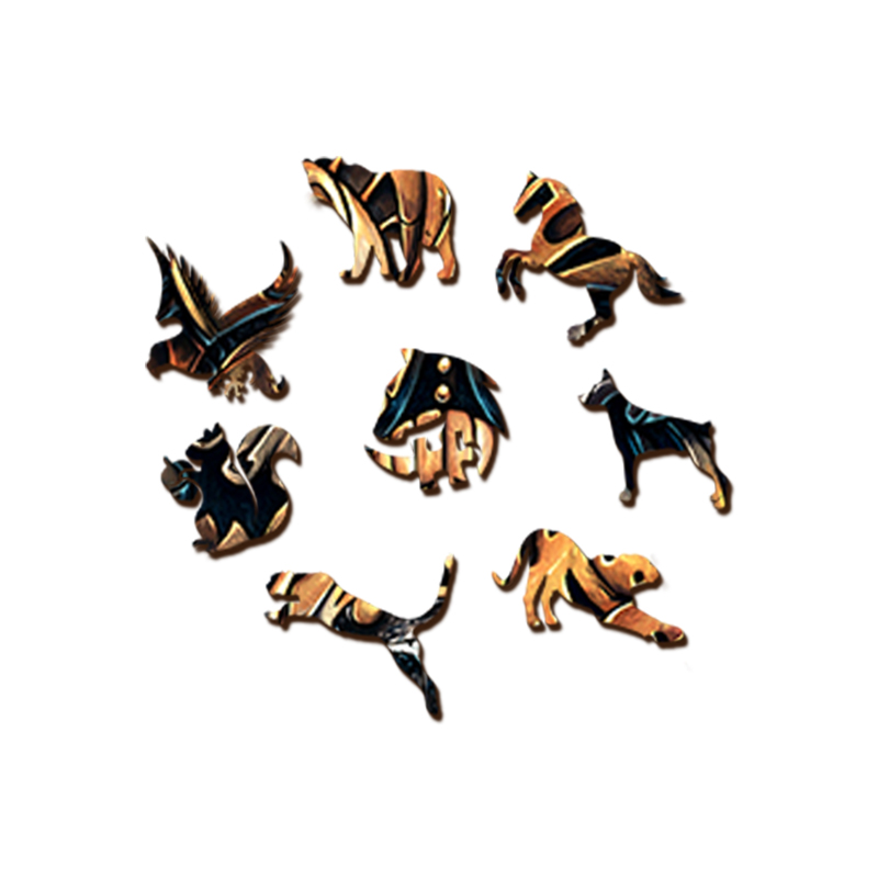 Fox Mask Wooden Jigsaw Puzzle - aimpuzzle